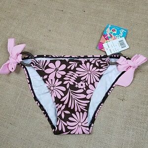 3/$24 Pool Party XS bathing suit bikini bottom